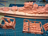 3d Printed 1/350 Stalingrad Class Battlecruiser(full Hull/waterline)